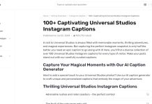 Make the Universal Studios Posts Stand Out with Gauth’s Help